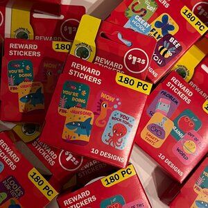Teacher Reward Stickers (12 Packs) by Teaching Tree  ‎ NEW)